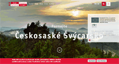 Desktop Screenshot of ceskesvycarsko.cz