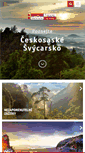 Mobile Screenshot of ceskesvycarsko.cz