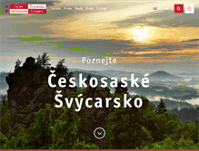 Tablet Screenshot of ceskesvycarsko.cz